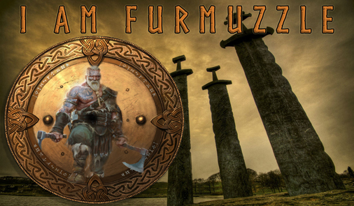 i am furmuzzle viking poster